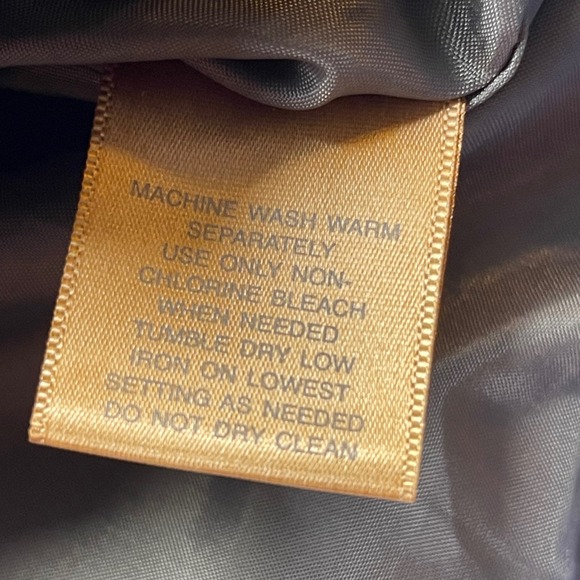 St Johns Bay Mens Big Tall 3XT 3XG Blue Puffer Vest Hooded Full Zip Pockets - Picture 5 of 11